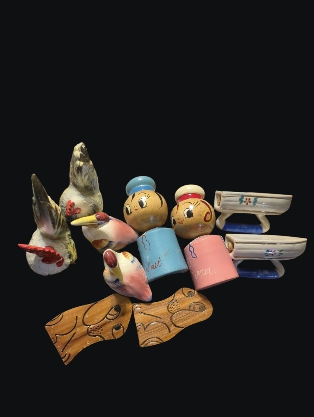 Vintage Salt & Pepper Shakers (5) Bundle Deal